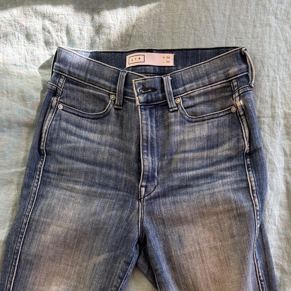 AYR Women's Classic Blue Skinny Jeans